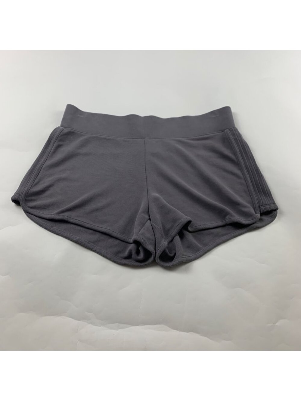 Athleta Slate Gray Jersey Knit High Rise Lounge Short M